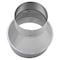 Imperial Mfg Imperial 3 in. D X 6 in. D Galvanized Steel Furnace Pipe Increaser GV1752 - alternate 4